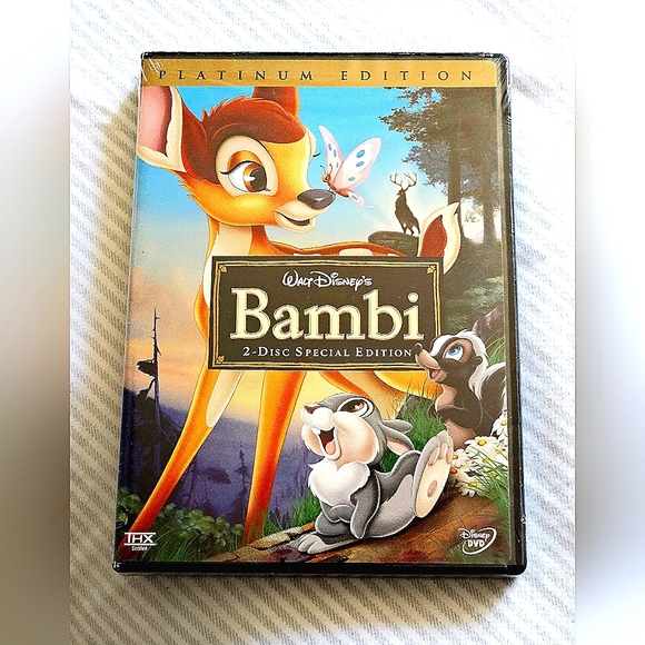 Disney's Bambi 2-Disc DVD Special Platinum Edition NEW! Sealed - Picture 1 of 3